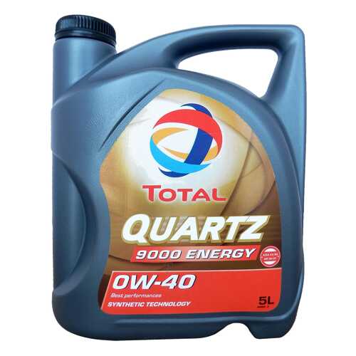 Моторное масло Total Quartz 9000 Energy SAE 0W-40 5л