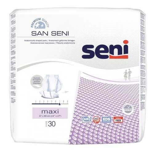 Анатомические подгузники для взрослых, 30 шт. San Seni Maxi
