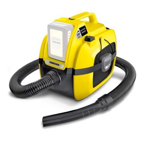 Аккумуляторный строительный пылесос Karcher WD 1 Compact Battery 1.198-300.0