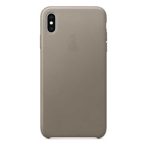 Чехол Leather Case для iPhone XS Max, LCIPXSM-10-TAUP