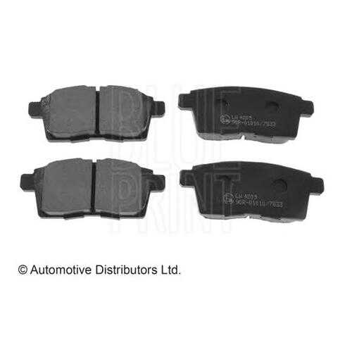 Комплект тормозных колодок Blue Print ADM54298