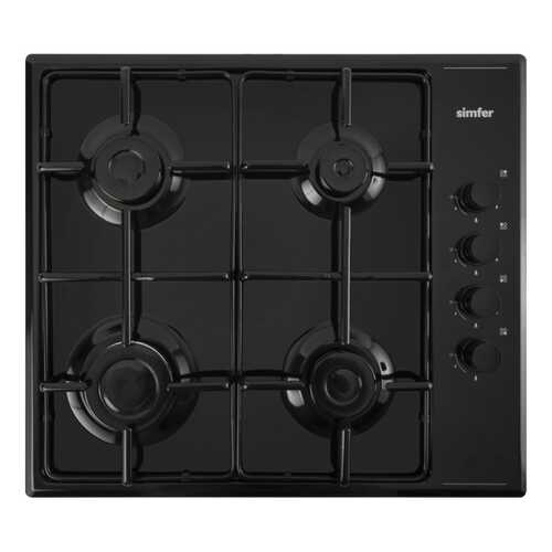 Встраиваемая варочная панель газовая Simfer H60Q40B400 Black