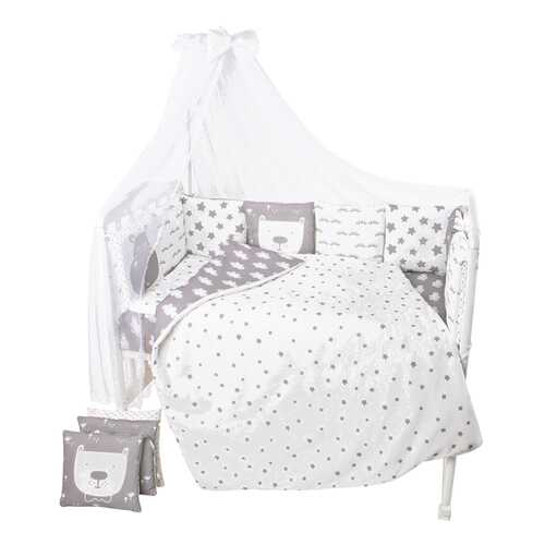 Комплект в кроватку Золотой Гусь Baby Boo Gray 1393