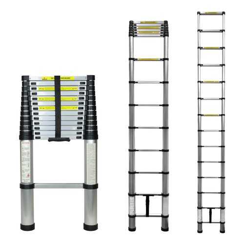 Лестница телескопическая алюминиевая UPU Ladder UP410