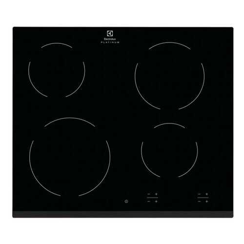 Встраиваемая варочная панель электрическая Electrolux EHF96240FK Black
