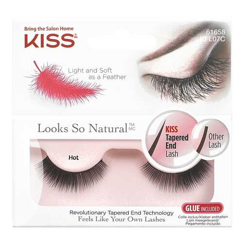 Накладные ресницы KISS Looks so Natural Eyelashes Hot (KFL07C) 2 шт