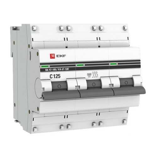 Автоматический выключатель EKF mcb47100-3-100C-pro