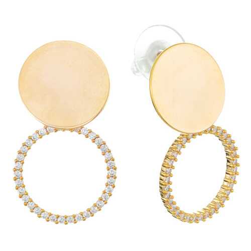 Серьги Corona Style B006E02345 золотистые