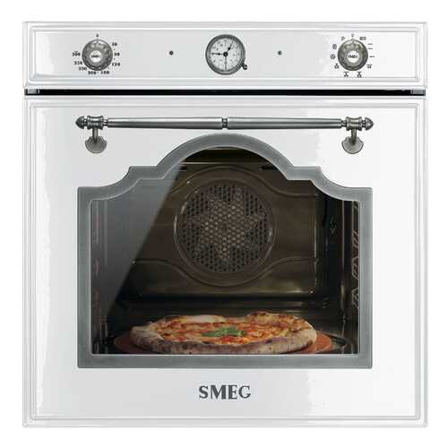 Встраиваемый электрический духовой шкаф Smeg SFP750BSPZ White