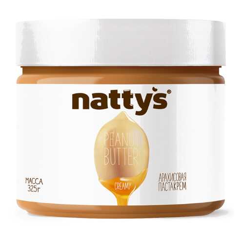 Арахисовая паста Nattys Creamy 325 г