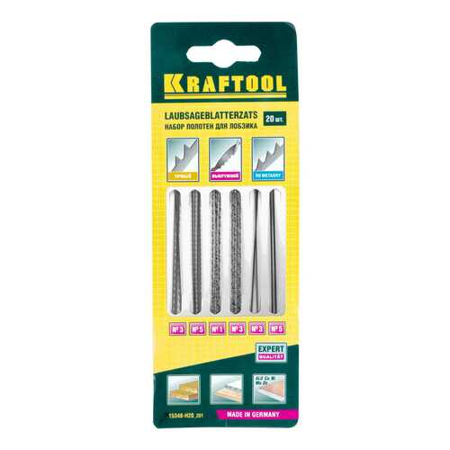 Набор пилок для лобзика KRAFTOOL 15348-H20_z01