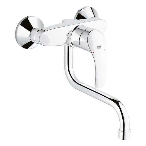 Смеситель для кухонной мойки Grohe Eurosmart New 31391002 серебристый