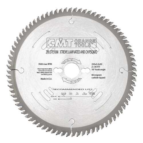 Диск пильный 300x30x3,2/2,2 10° FFT Z=96 295.096.12M