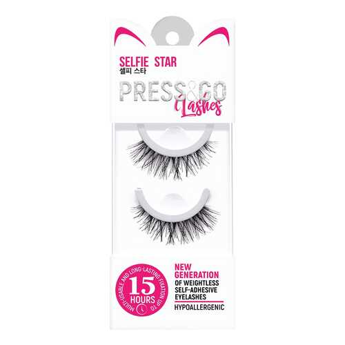 Накладные ресницы Selfie Star Press&Go Saturday T6 2 шт