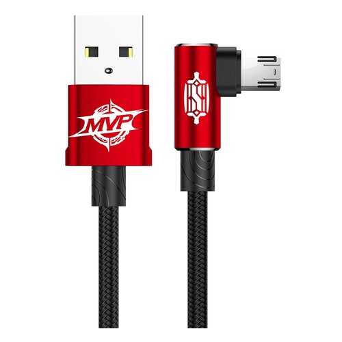 Кабель Baseus MVP Elbow microUSB 1m Red
