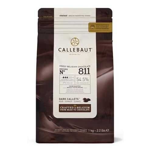 Шоколад темный Callebaut 54.5% какао (811-2B-U73) 1 кг