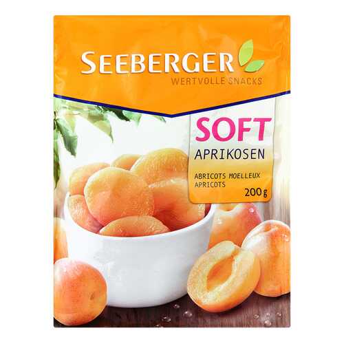 Сухофрукты Seeberger абрикосы мягкие 200 г