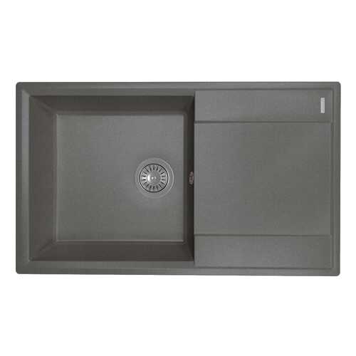 Мойка кухонная Flortek КОНСУЛ 840 840х500х197, цвет черный