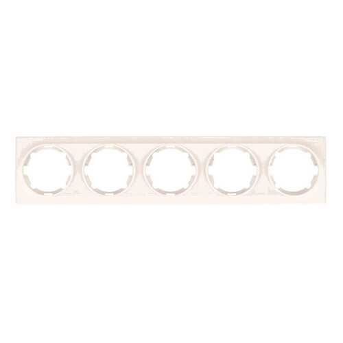 Рамка 5-м OKE Florence 1E52501301, бежевый