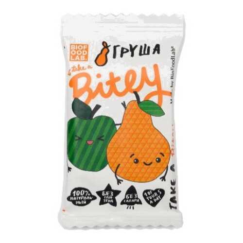 Батончик Bitey детский яблоко-груша 25 г