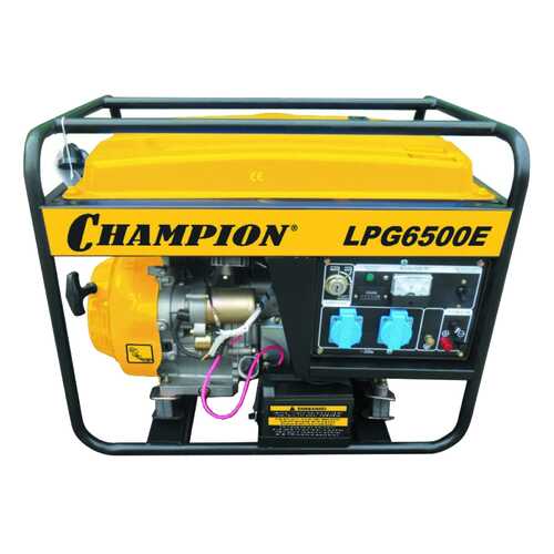 Газовый генератор Champion LPG6500E
