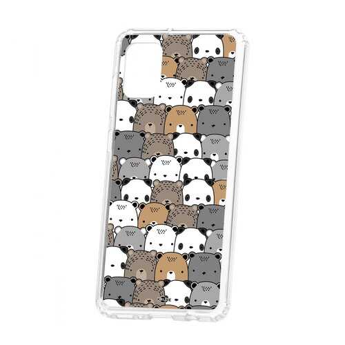Чехол Kruche Samsung Galaxy A31 Print Медвежата