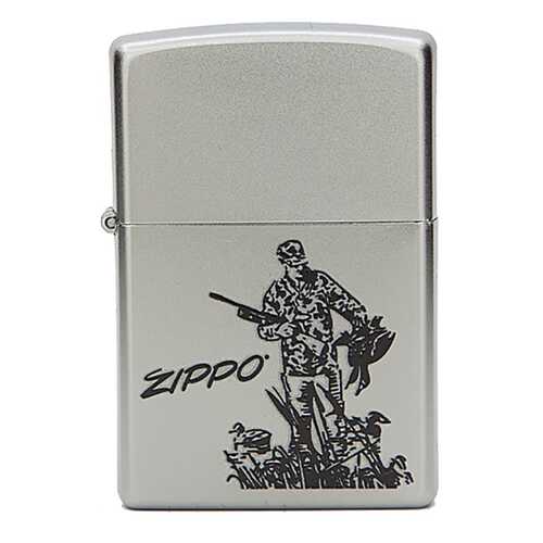 Зажигалка Zippo №205 Duck Hunting Satin Chrome