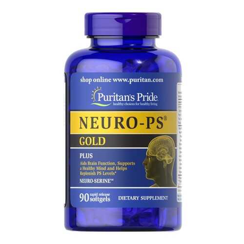 Фосфатидилсерин Neuro-Ps Gold Puritan's Pride капсулы 90 шт.