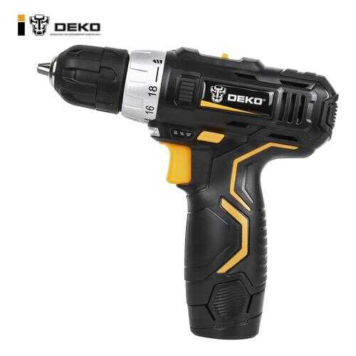 Аккумуляторная дрель DEKO GCD12DU3 063-4096