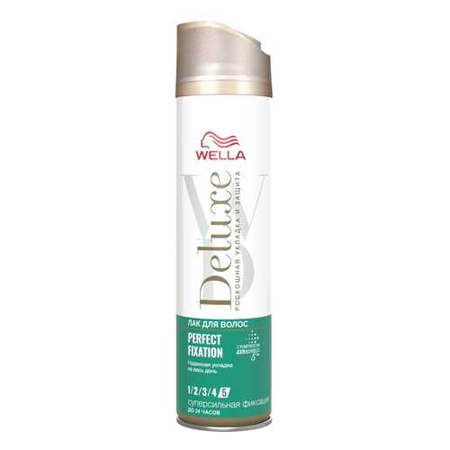 Лак для волос Wella Deluxe Perfect Fixation 250 мл