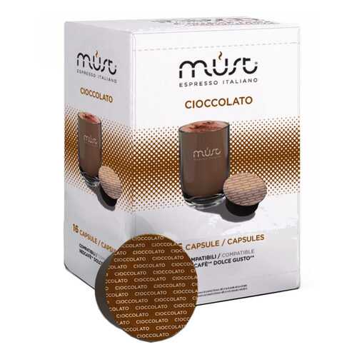 Кофе в капсулах Must dolce gusto cioccolato 16 капсул
