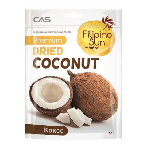 Плоды кокоса Filipino Sun сушеные 60 г