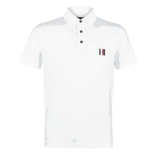 Футболка-поло мужская Tommy Hilfiger MW0MW12854 белая XXL