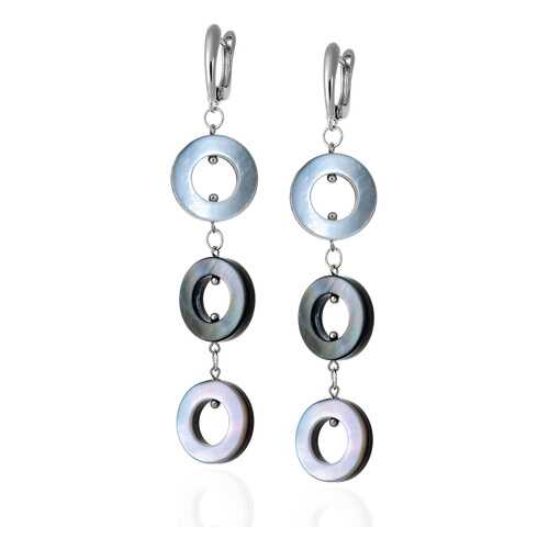 Серьги Lattrice 54666165 серебристые