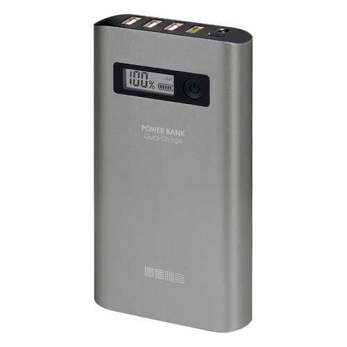 Внешний аккумулятор InterStep PB15000QC4U 15000 мА/ч (IS-AK-PB15AQC4U-000B201) Grey
