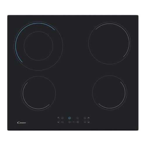 Встраиваемая варочная панель электрическая Candy CH64DVT Black
