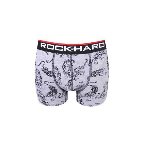 Боксеры мужские ROCKHARD 7003 ROCKHARD боксеры с рисунком (12) серые XXL