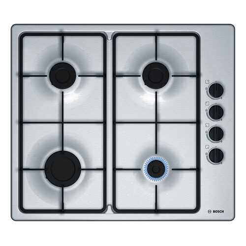 Встраиваемая варочная панель газовая Bosch PBP6B5B60 Silver