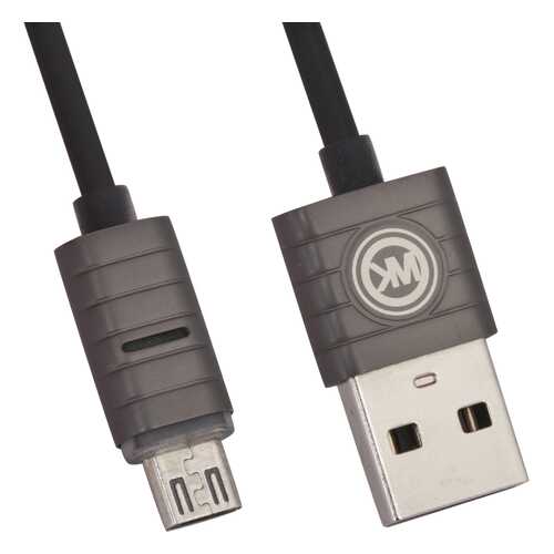 Кабель WK wdc-045 microUSB 1м Black