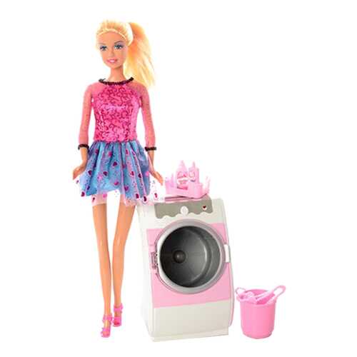 Кукла Defa Lucy 8323 Cо стиральной машиной и аксессуарами 33 см