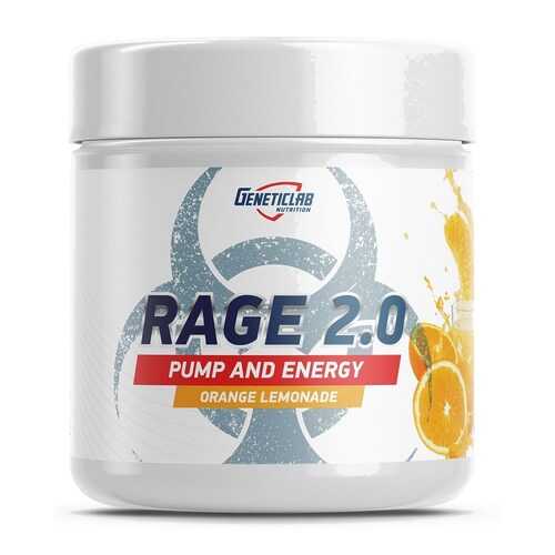 GeneticLab Nutrition Rage 2.0 Pump And Energy 240 г (вкус: фанта)