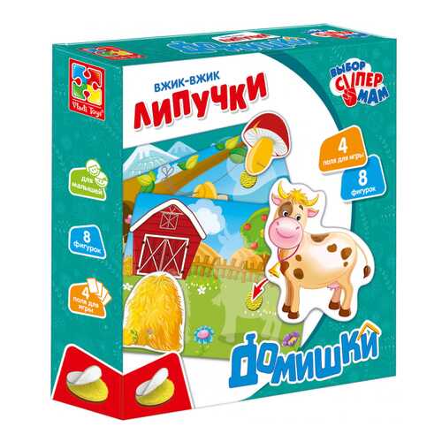 Дидактическая игра Vladi Toys Домишки VT1302-20