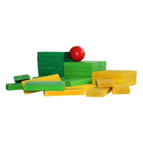 Конструктор деревянный Краснокамская игрушка Эффект домино