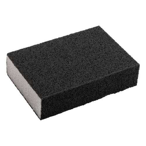 Губка шлифовальная, 100х70х25 мм, Р 60 / Р 100. FIT 38367