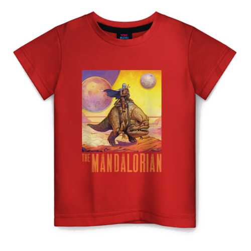Детская футболка ВсеМайки The Mandalorian, размер 98