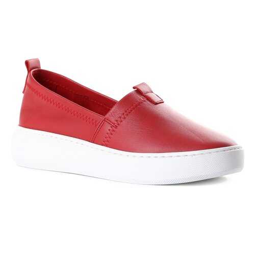 Слипоны женские Shoes Market 456-12001 красные 37 RU