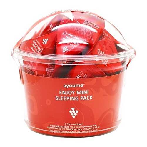 Маска для лица ночная AYOUME ENJOY MINI SLEEPING PACK 3гр*30