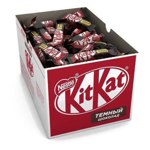 Темный шоколад Kitkat dark с хрустящей вафлей 3 кг