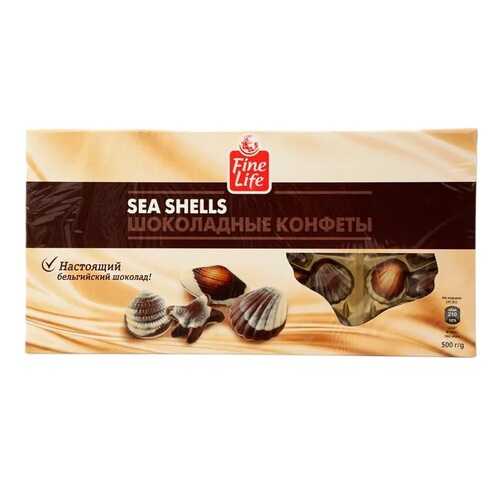 Конфеты Fine Life ракушки шоколадные ассорти 500 г