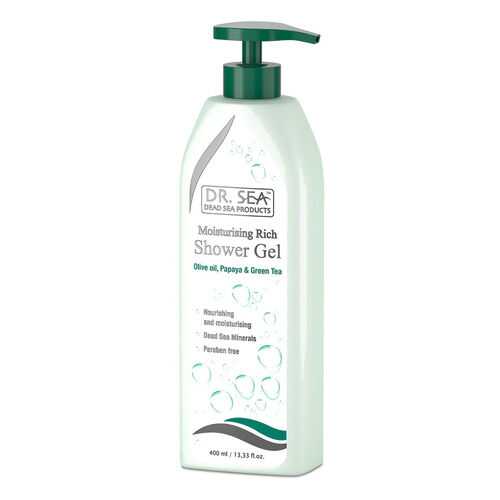 Гель для душа DR. SEA, Olive Oil, Papaya & Green Tea, 400 мл